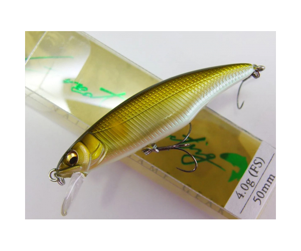 

Воблер Megabass GREAT HUNTING 50 FLAT SIDE (F) col. PM AYU (арт.1234909933151)