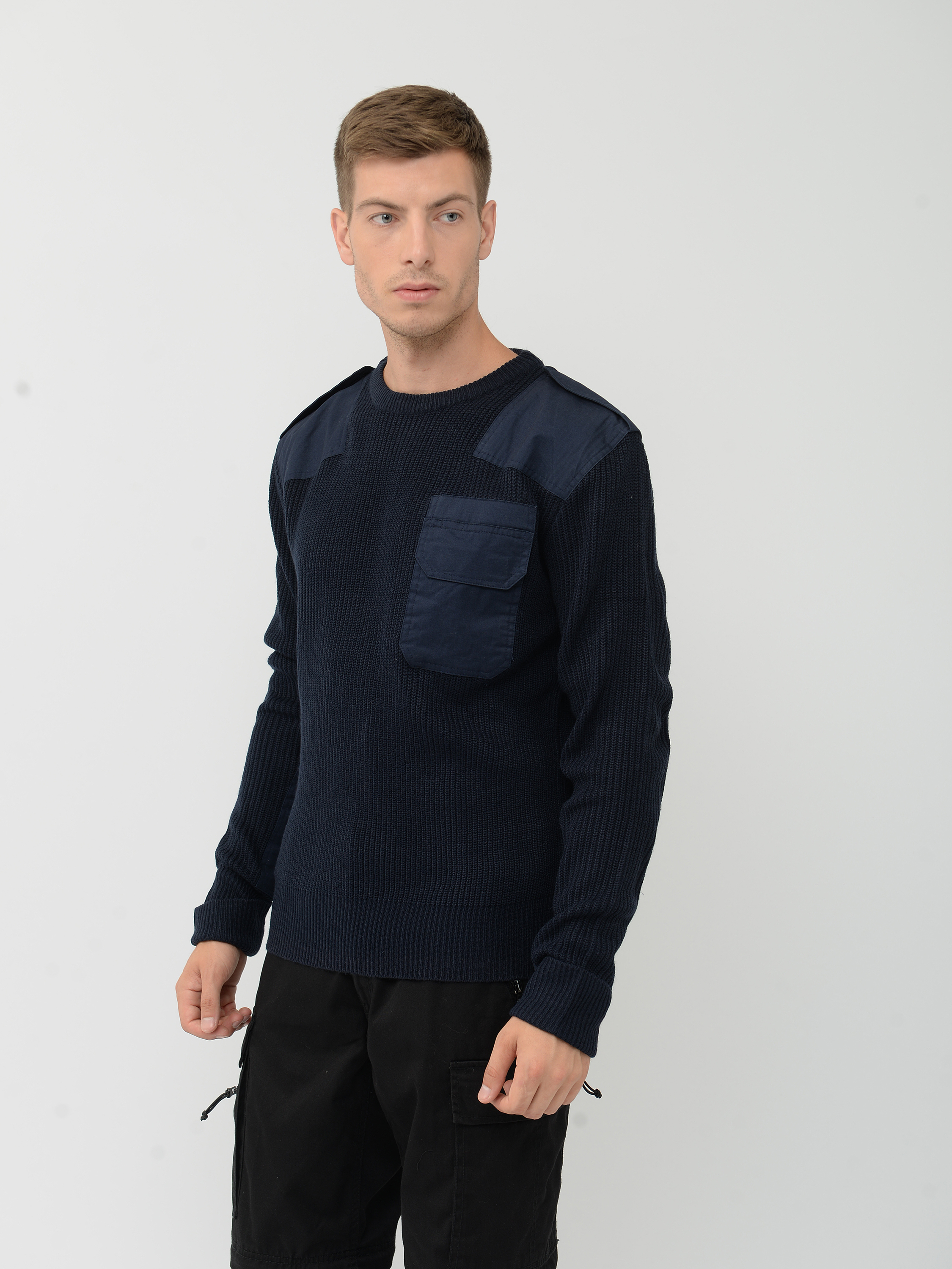 

Свитер Brandit BW Pullover 5018.8-L Темно-синий