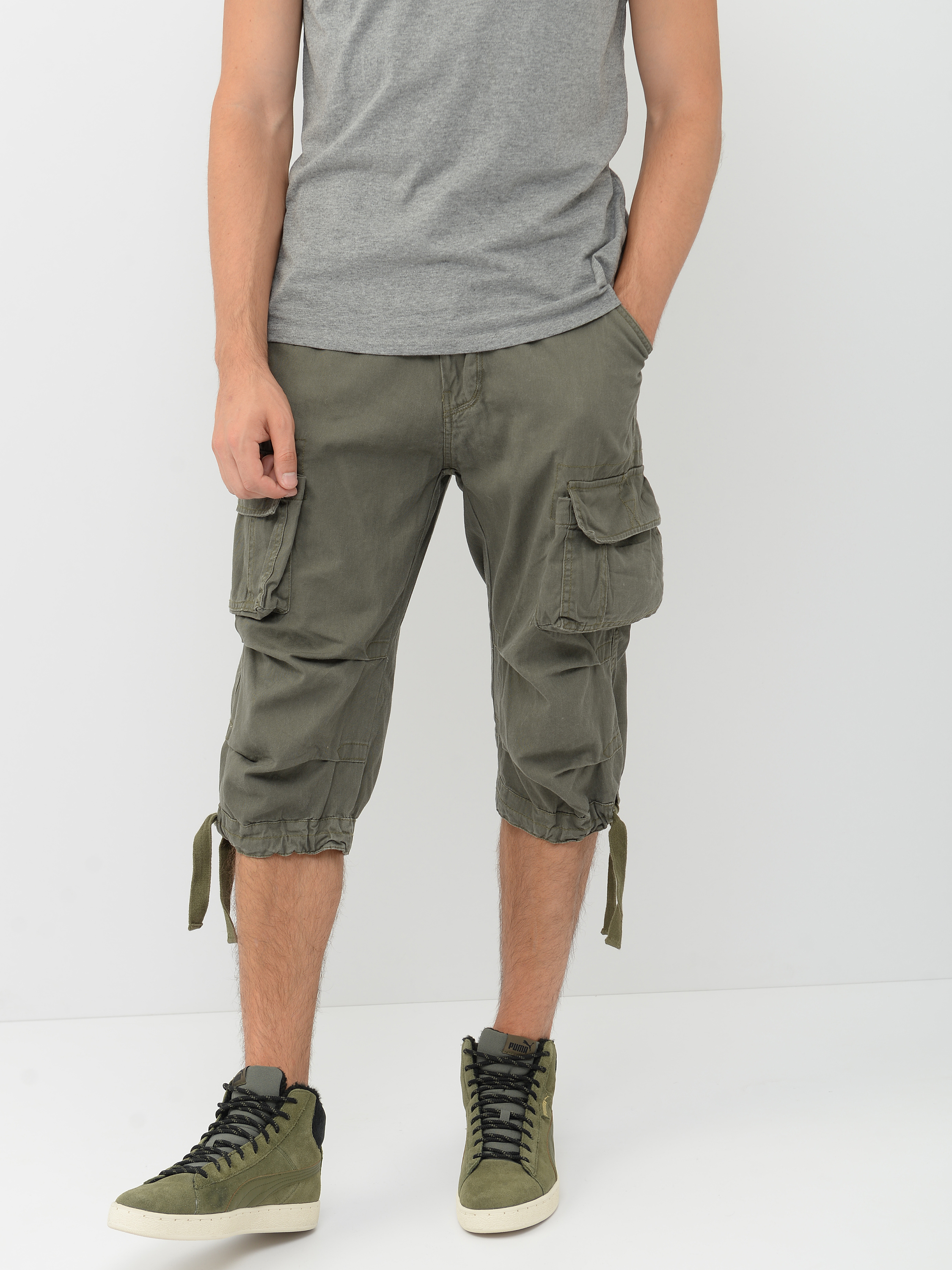 

Шорты Brandit Urban Legend Vintage 3/4 2013.1-S Зеленые