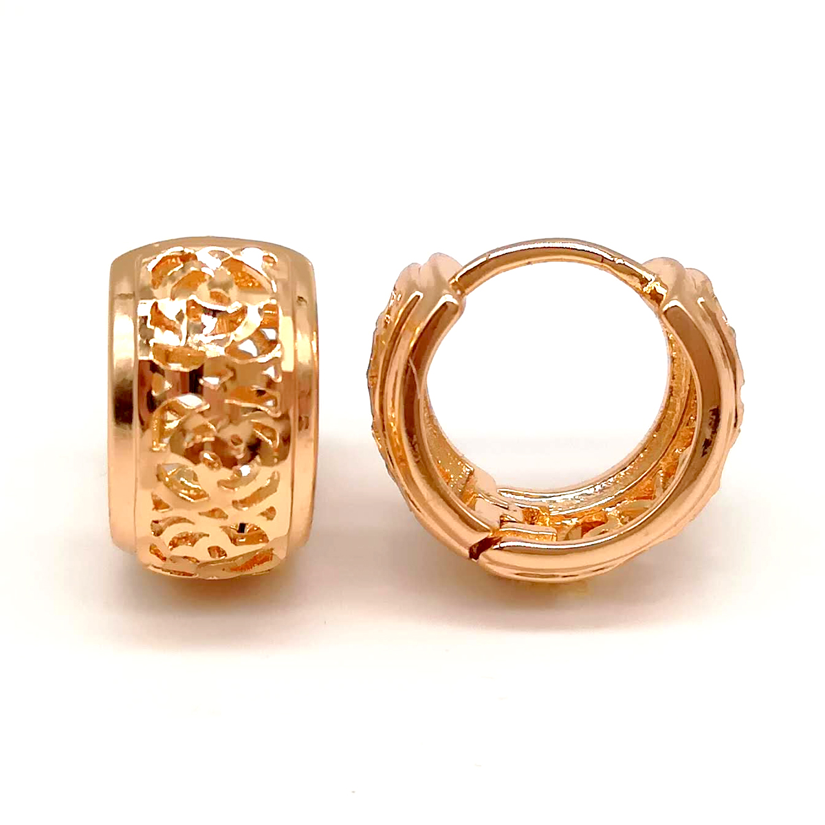 

Серьги Xuping из медицинского золота, позолота 18К, 23878