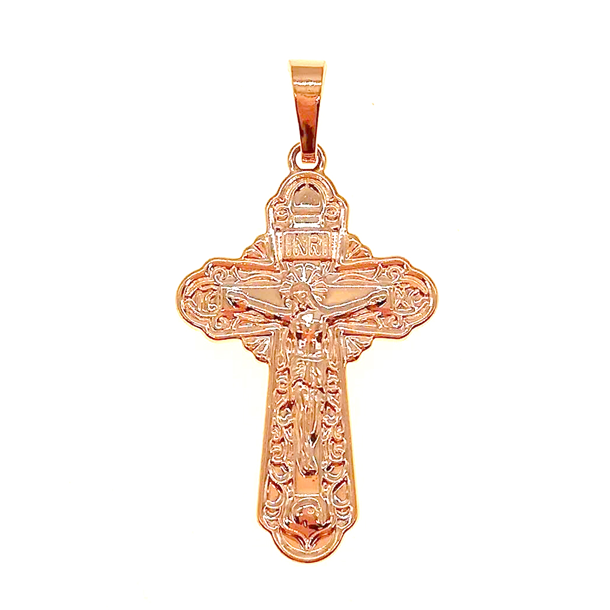 

Крестик Xuping из медицинского золота, позолота 18K, 42420