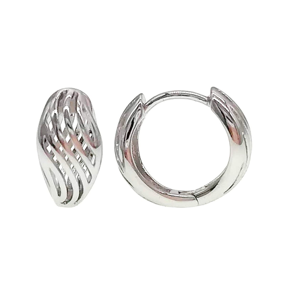 

Серьги Xuping из медицинского золота, родий, 24465