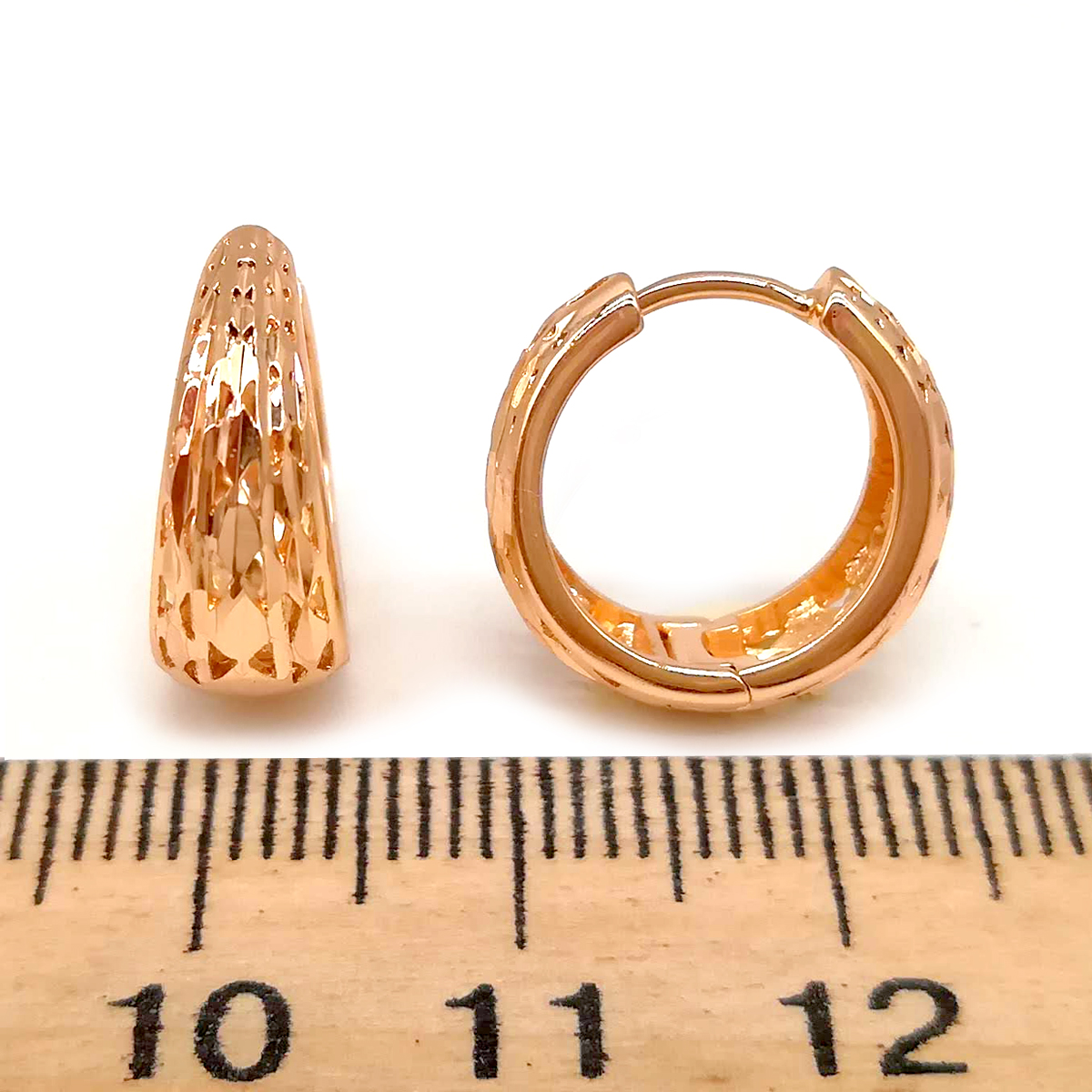 

Серьги Xuping из медицинского золота, позолота 18К, 23782