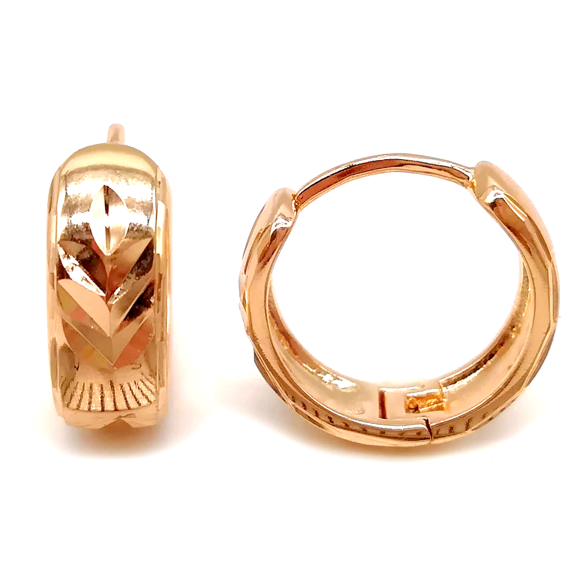 

Серьги Xuping из медицинского золота, позолота 18K, 23795