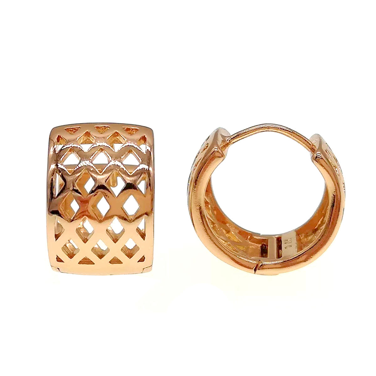 

Серьги Xuping из медицинского золота, позолота 18К, 24304