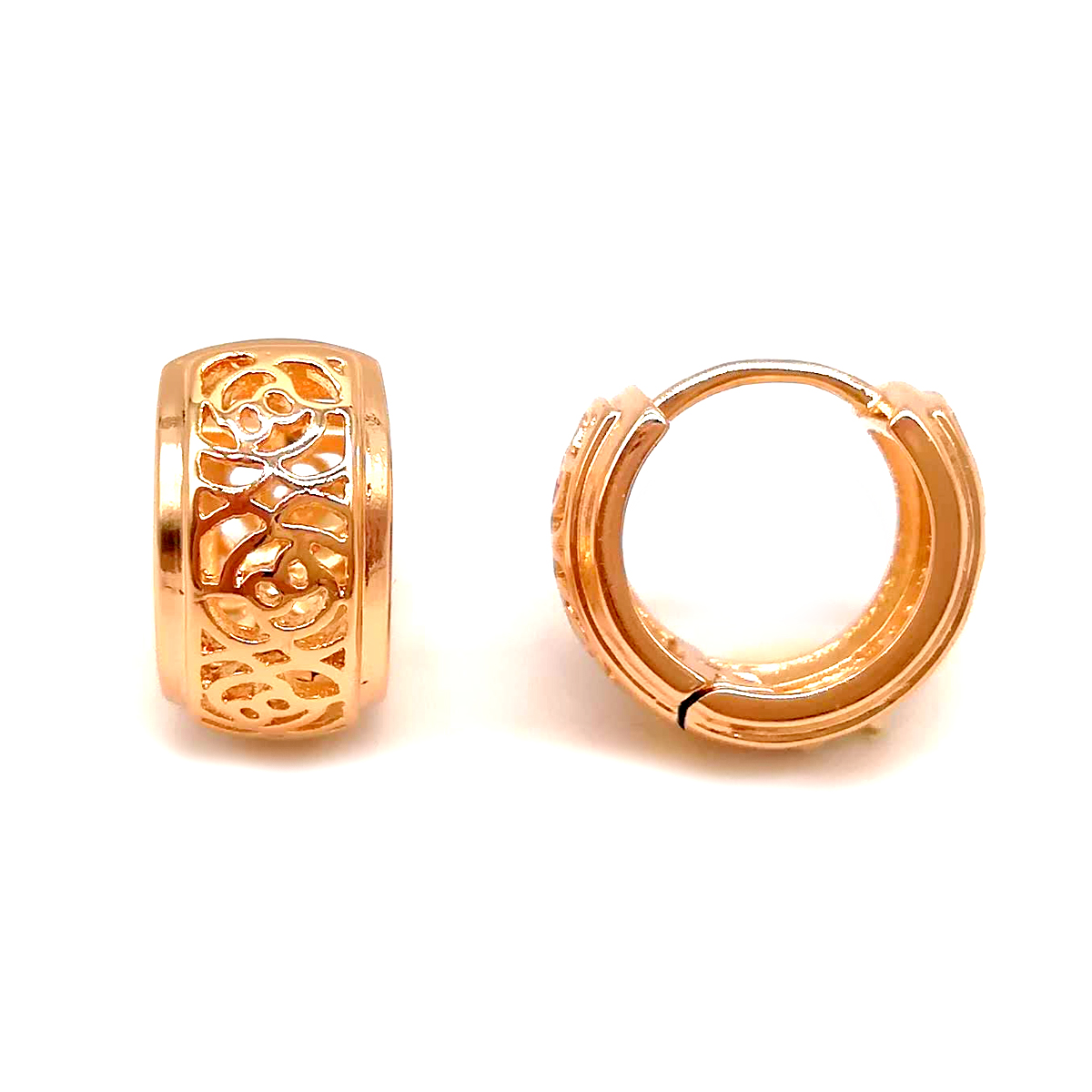

Серьги Xuping из медицинского золота, позолота 18К, 23883