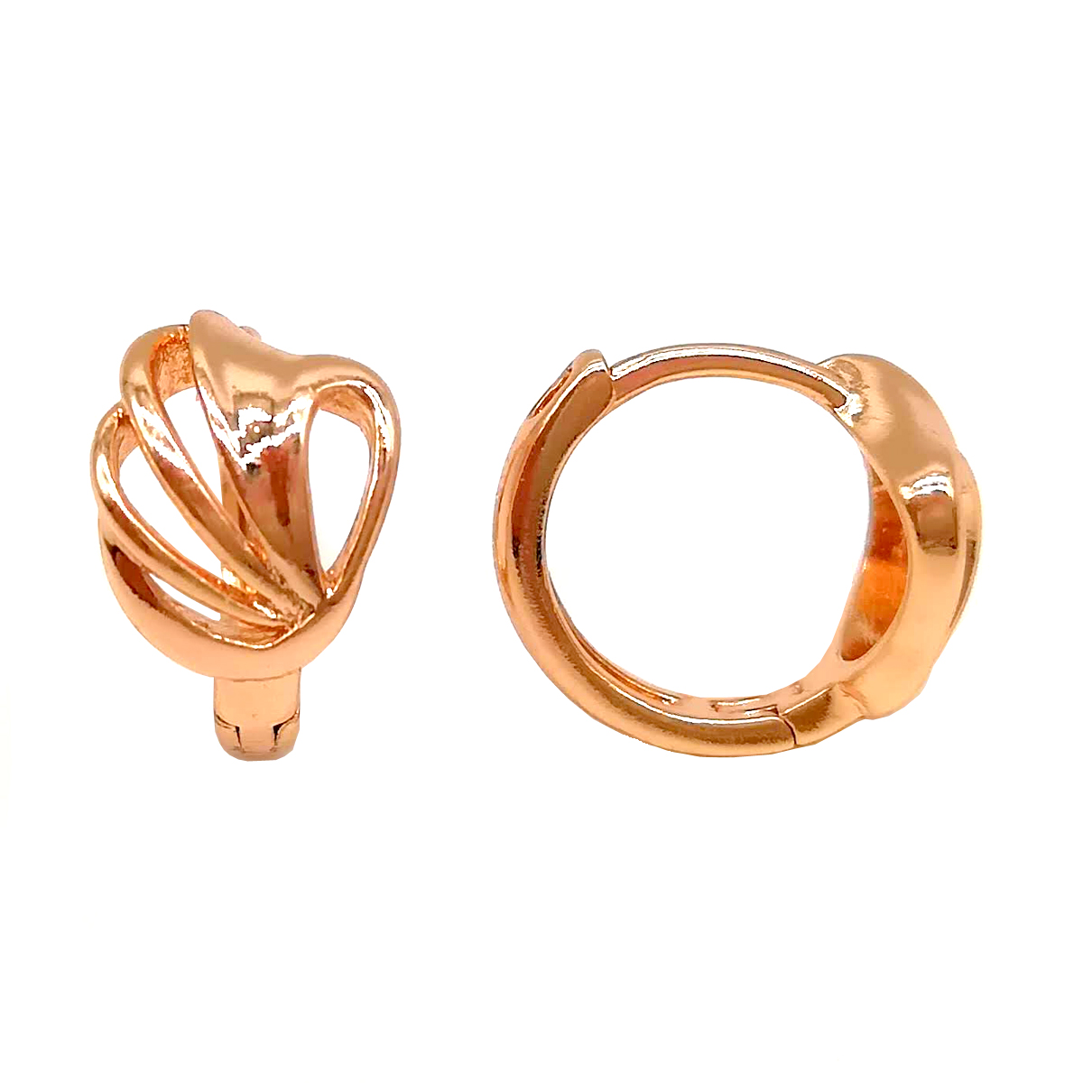 

Серьги Xuping из медицинского золота, позолота 18К, 23894