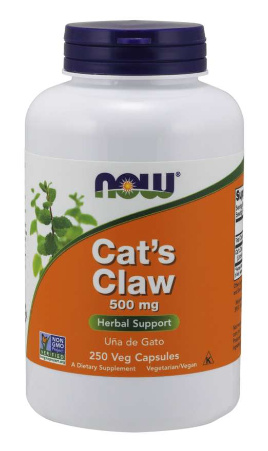 

Специальный продукт NOW Cat's Claw 500 mg Veg Capsules 250 капсул (4384302679)