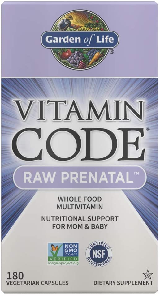 

Витамины Garden of Life Vitamin Code Raw Prenatal 180 капсул (4384302709)