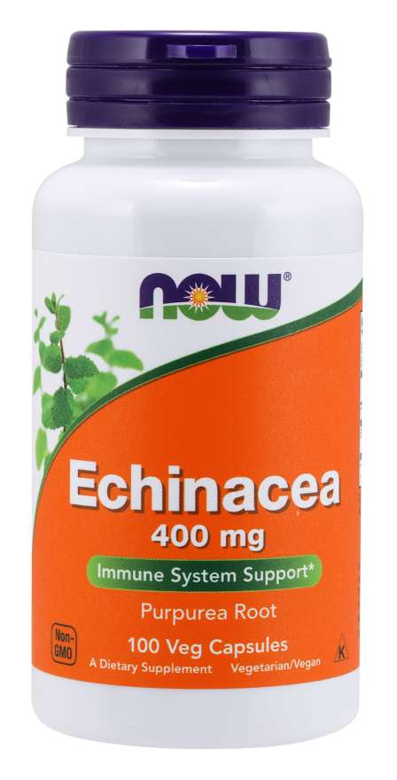 

Специальный продукт NOW Echinacea 400 mg Veg Capsules 100 капсул (4384302694)