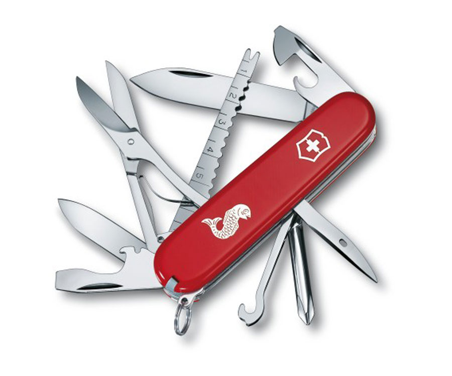 

Мультитул Victorinox Swiss Army Fisherman 1.4733.72 красный (арт.38381.4733.72)