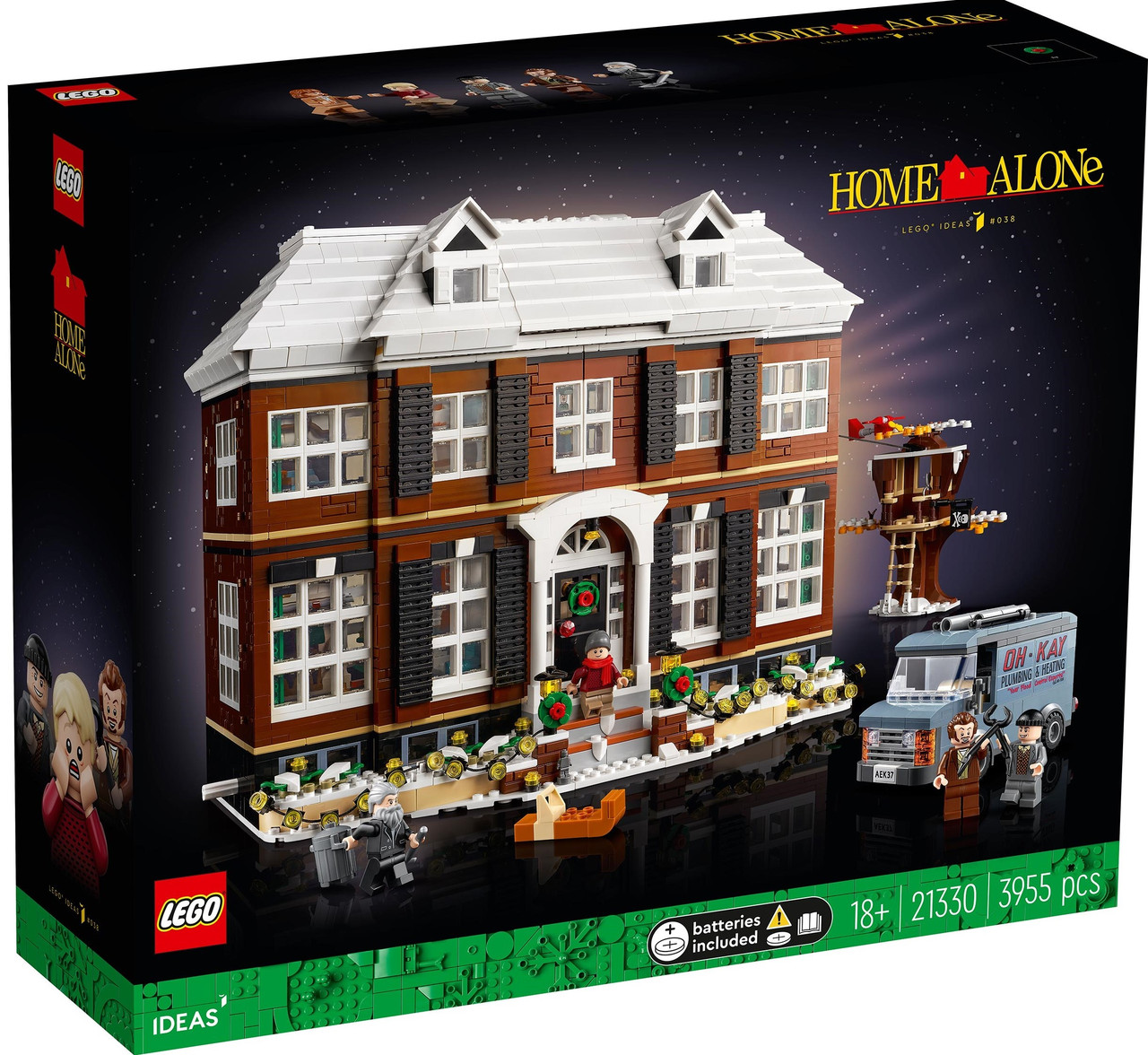 Lego Ideas Home Alone - Один дома 21330 – фото, отзывы, характеристики в  интернет-магазине ROZETKA от продавца: BrickSale | Купить в Украине: Киеве,  Харькове, Днепре, Одессе, Запорожье, Львове