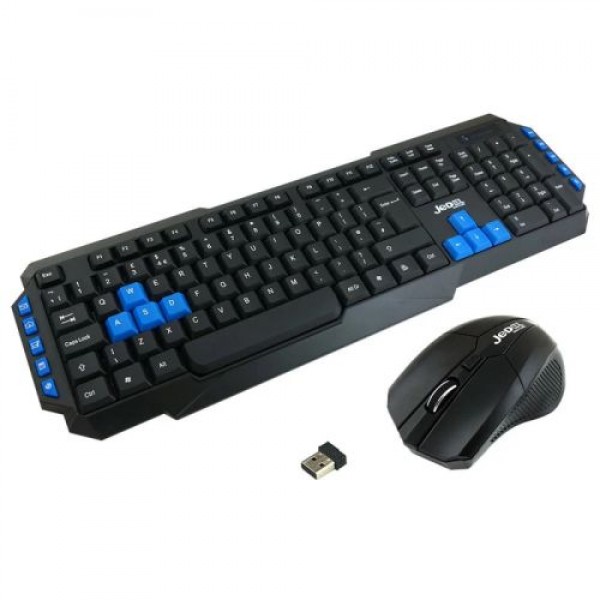 

Клавиатура и мышка Профессиональная игровая беспроводная не шумная JEDEL WS880 Беспроводная Набор