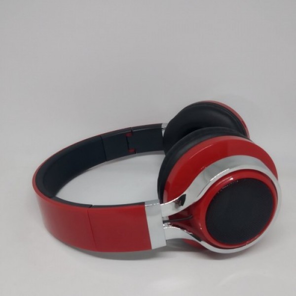 

Наушники Bluetooth Беспроводные качественный звук 39S FM радио Красные