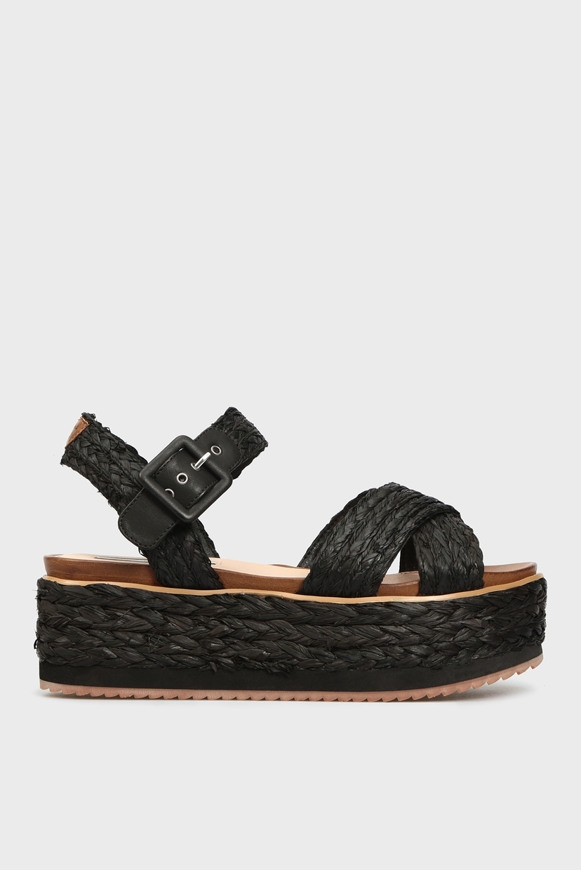

Женские черные сандалии WICK NATURAL Pepe Jeans 39 PLS90438