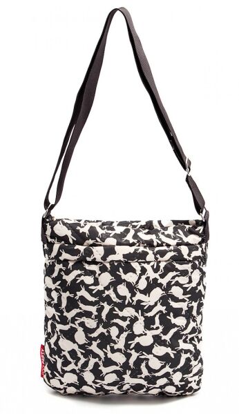 

Сумка-планшет Poolparty с зайцами белая