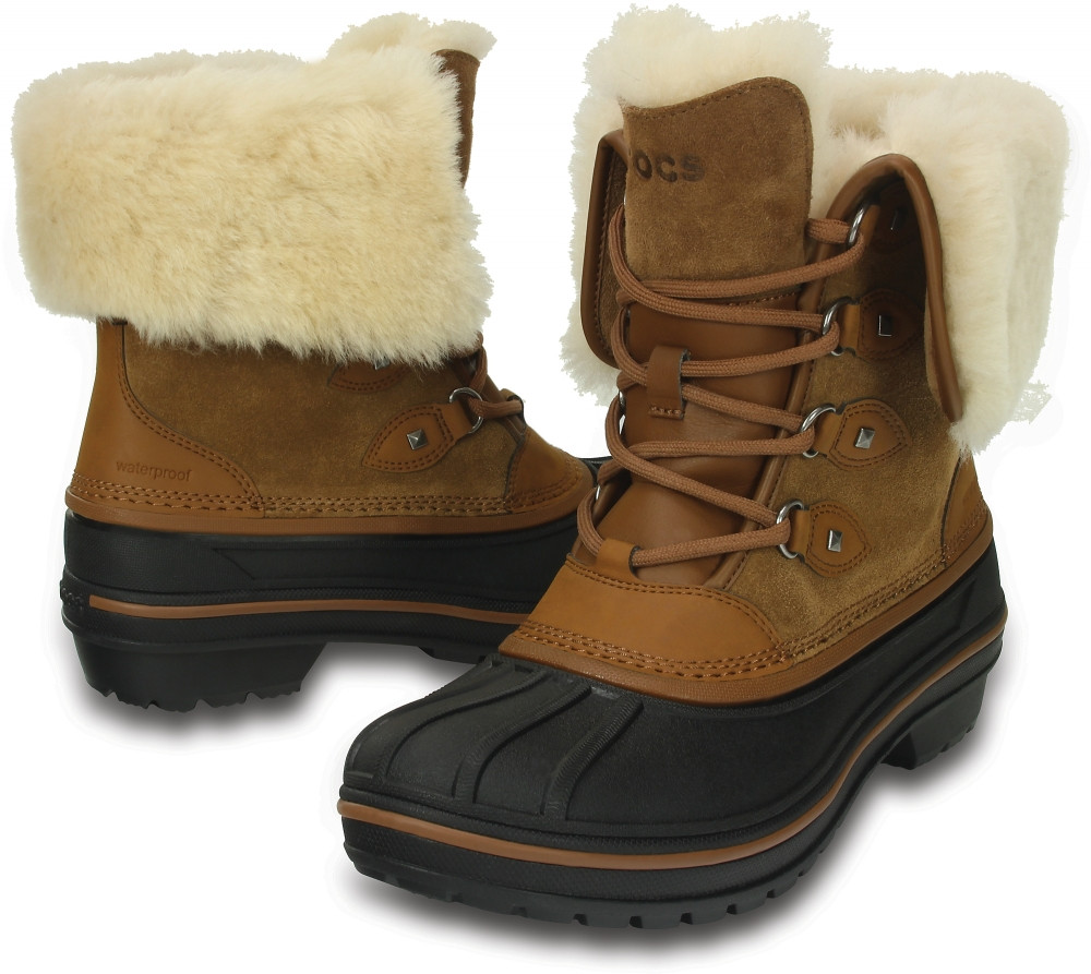 Crocs allcast ii hot sale nubuck winter boot