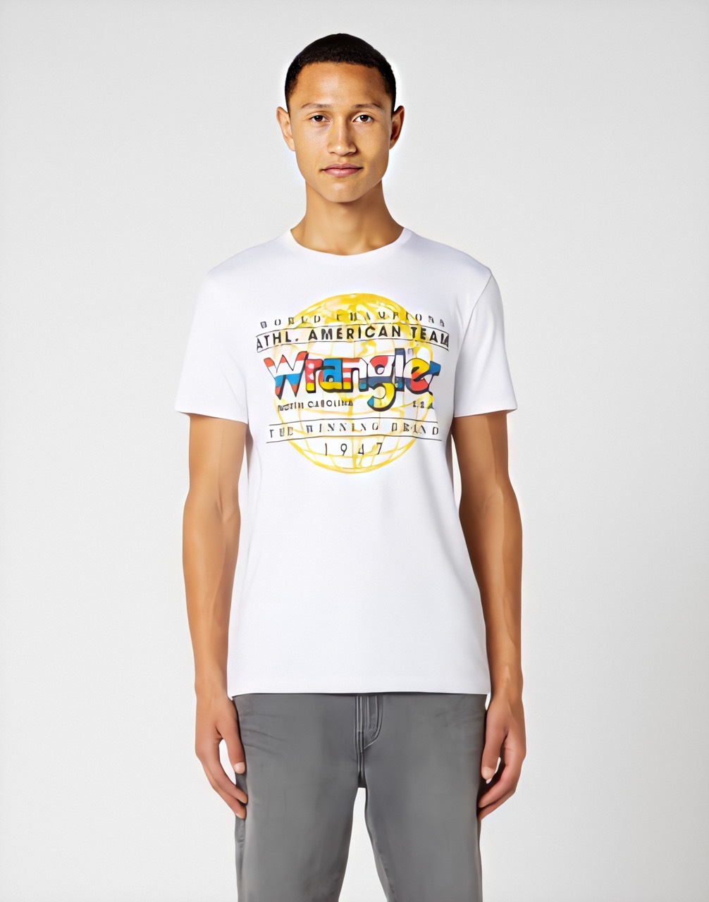 

Футболка Wrangler Athletic Tee Regular Fit Белый XXL-00
