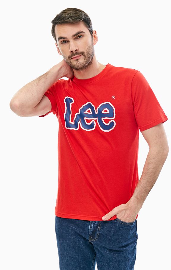 

Футболка Lee Logo Tee Regular Fit Красный XL-00