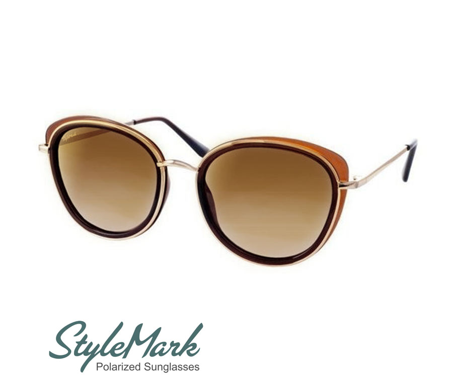 

Солнцезащитные очки StyleMark коричневые L1467B