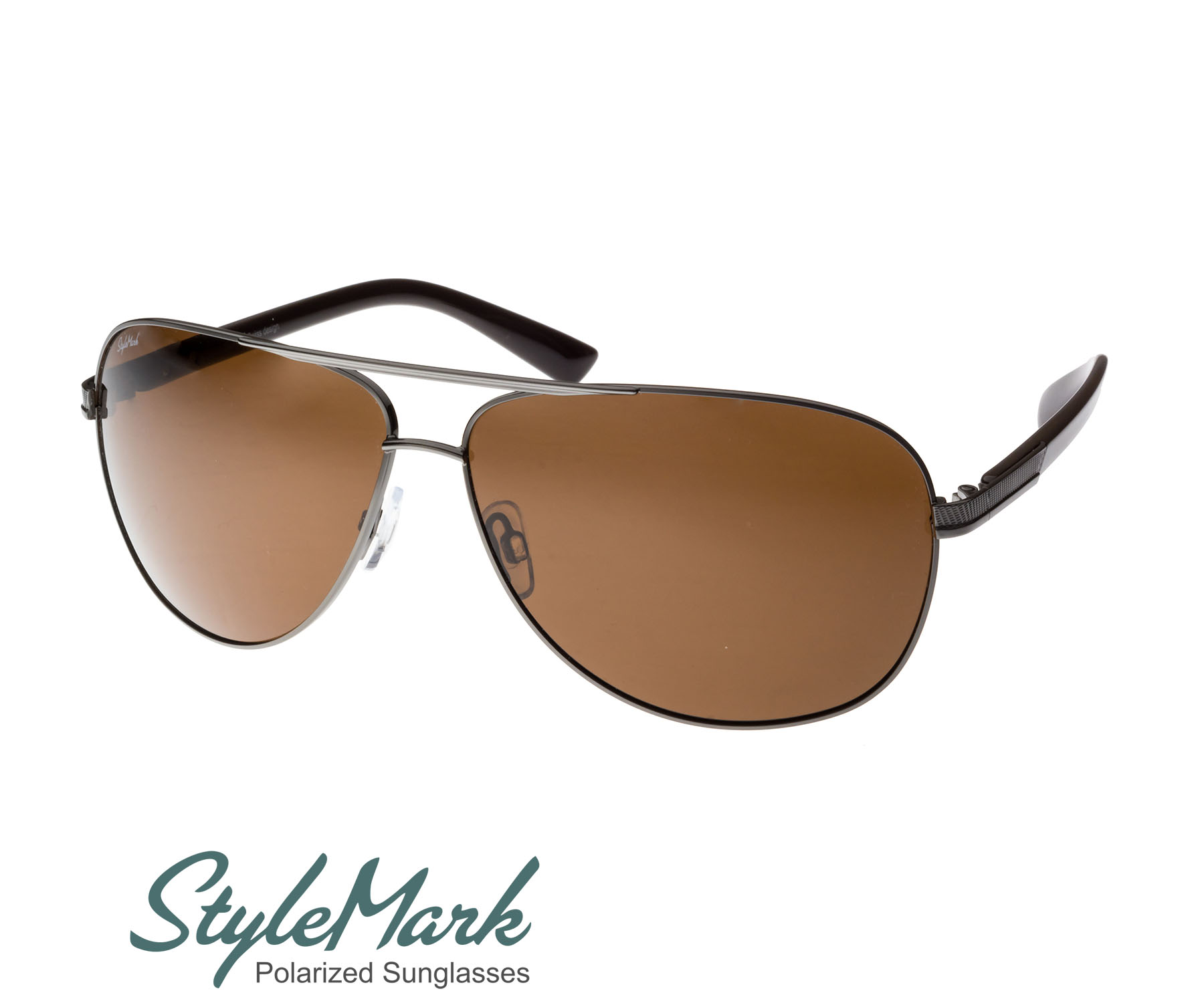 

Солнцезащитные очки StyleMark серебристо-коричневые L1454B