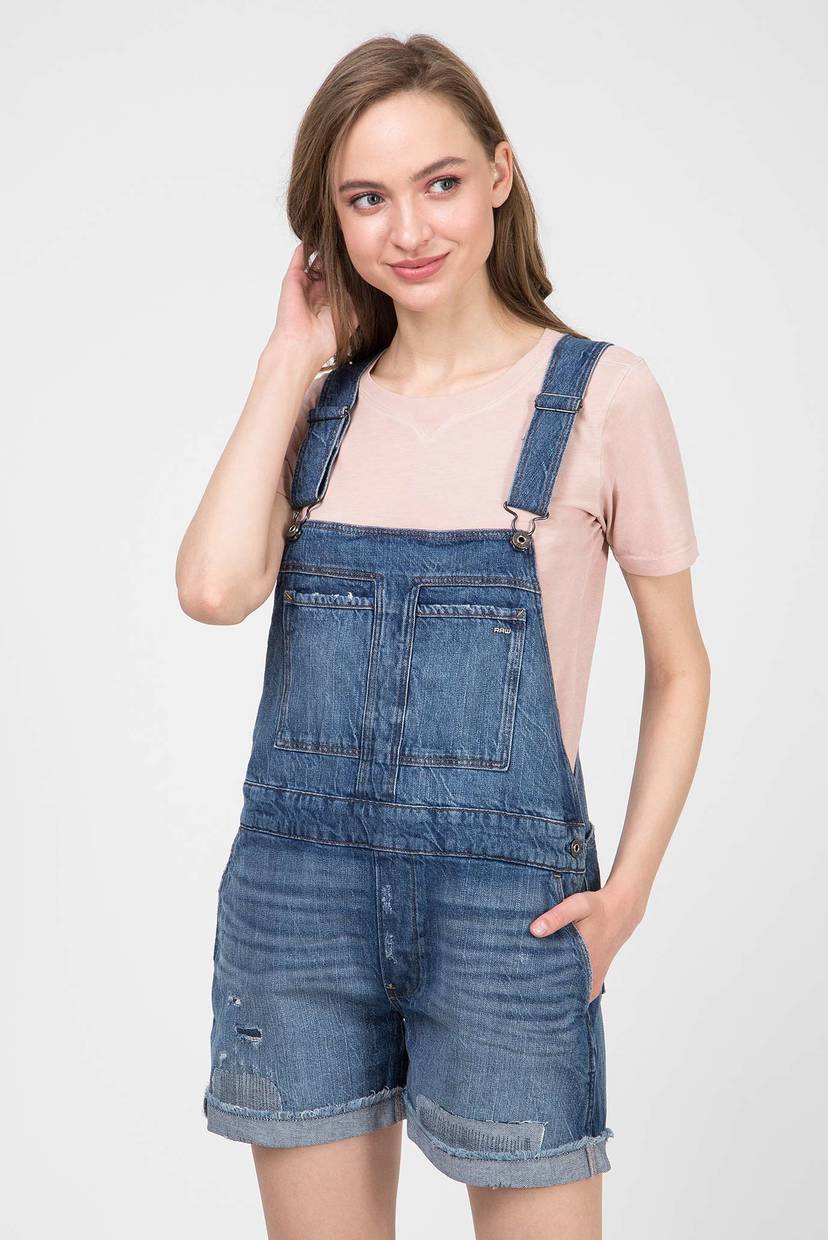 

Женский синий джинсовый комбинезон Faeroes G-Star RAW XS D16812,8973