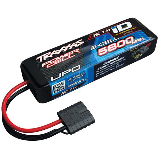 

Аккумулятор Traxxas LiPO 7,4В 5800мАч 2S 25C 137х24х43мм 280г Traxxas (2843X)