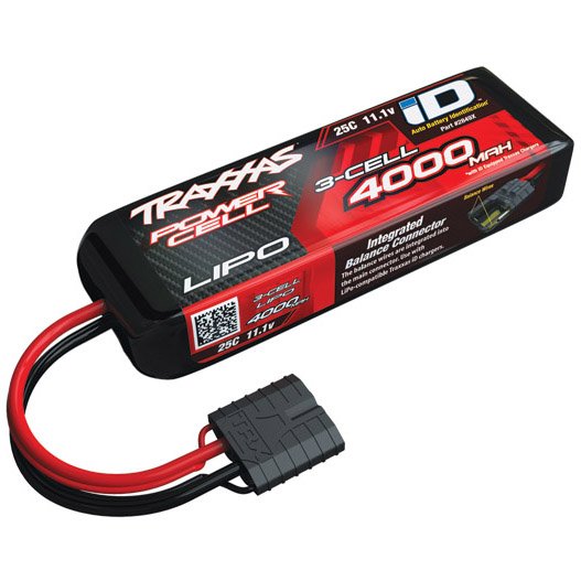 

Аккумулятор Traxxas LiPO 11,1В 4000мАч 3S 25C 155х26х44мм 376г Traxxas (2849X)