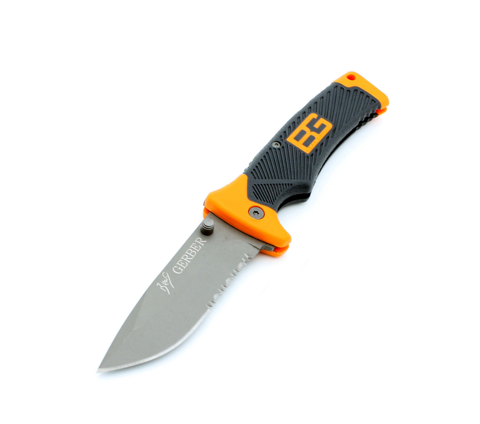

Нож складной Bear Grylls EE-7 с Серейтором