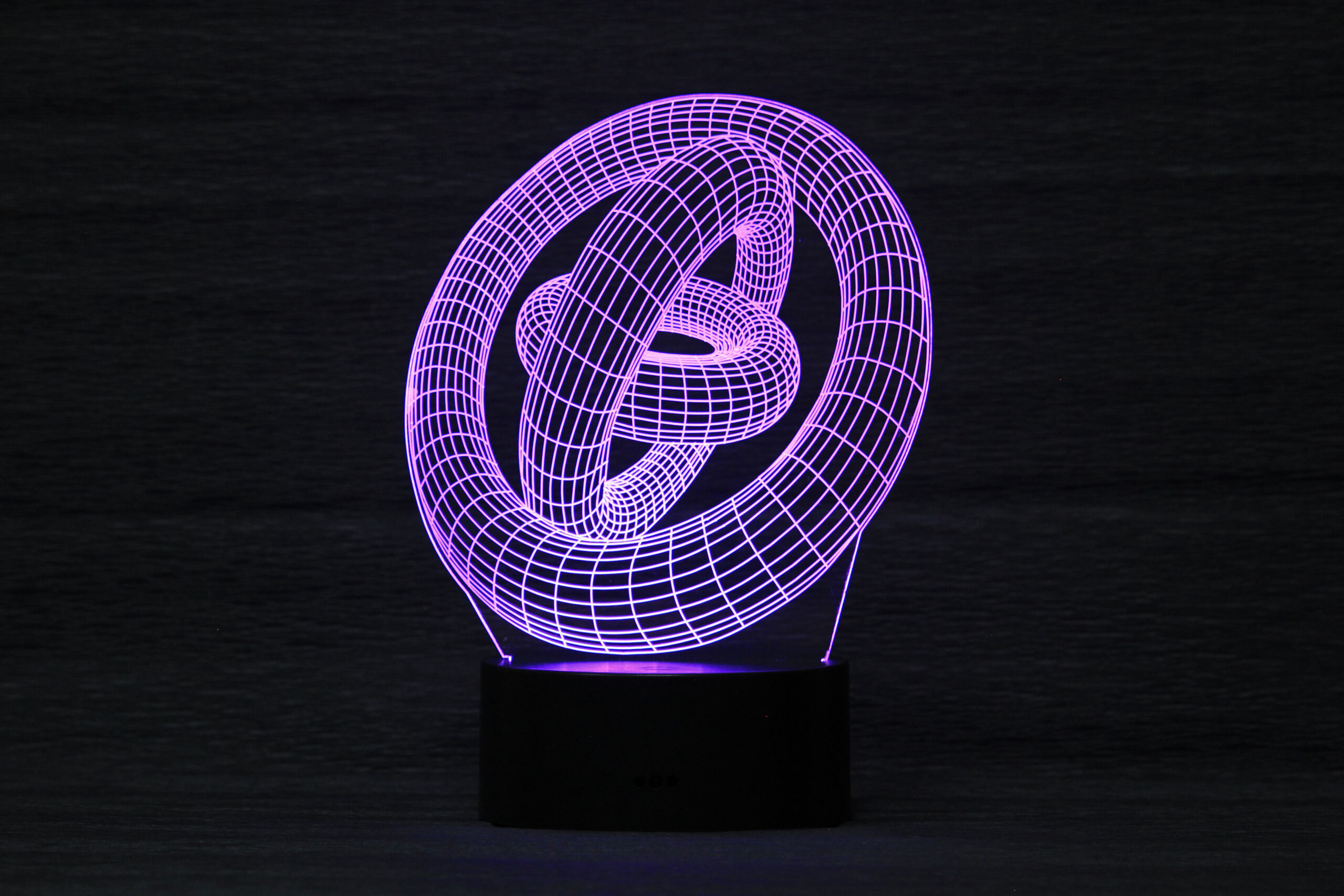 

3D Лампа «Кільця»
