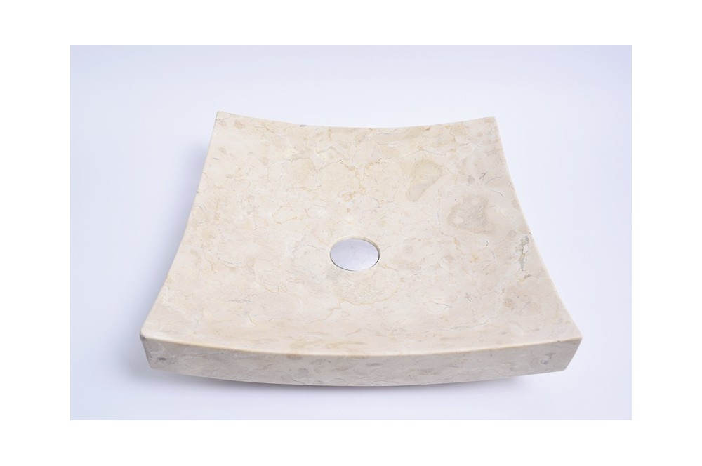 

Кам'яна раковина CREAM Industar s23-091-3 40 см Квадратна