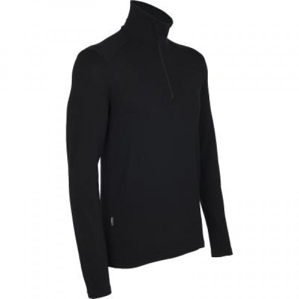 

Термофутболка Icebreaker BF 260 Tech LS Half Zip MEN black S (100 484 001 S)