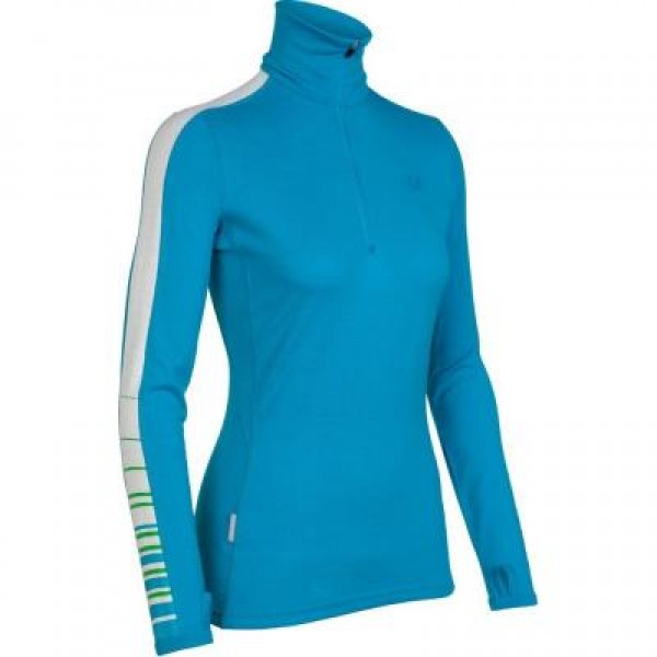 

Термофутболка Icebreaker BF 260 Vertex Zip WMN gulf XS (IBF B67 G03 XS)