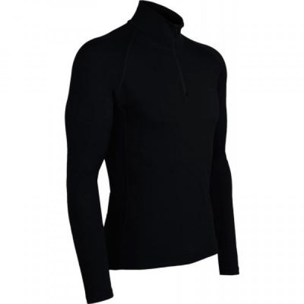 

Термофутболка Icebreaker BF 200 Mondo Zip MEN black S (IBE 159 001 S)