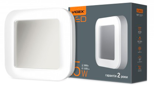 

Прожектор VIDEX 15W 5000K 220V (25246)