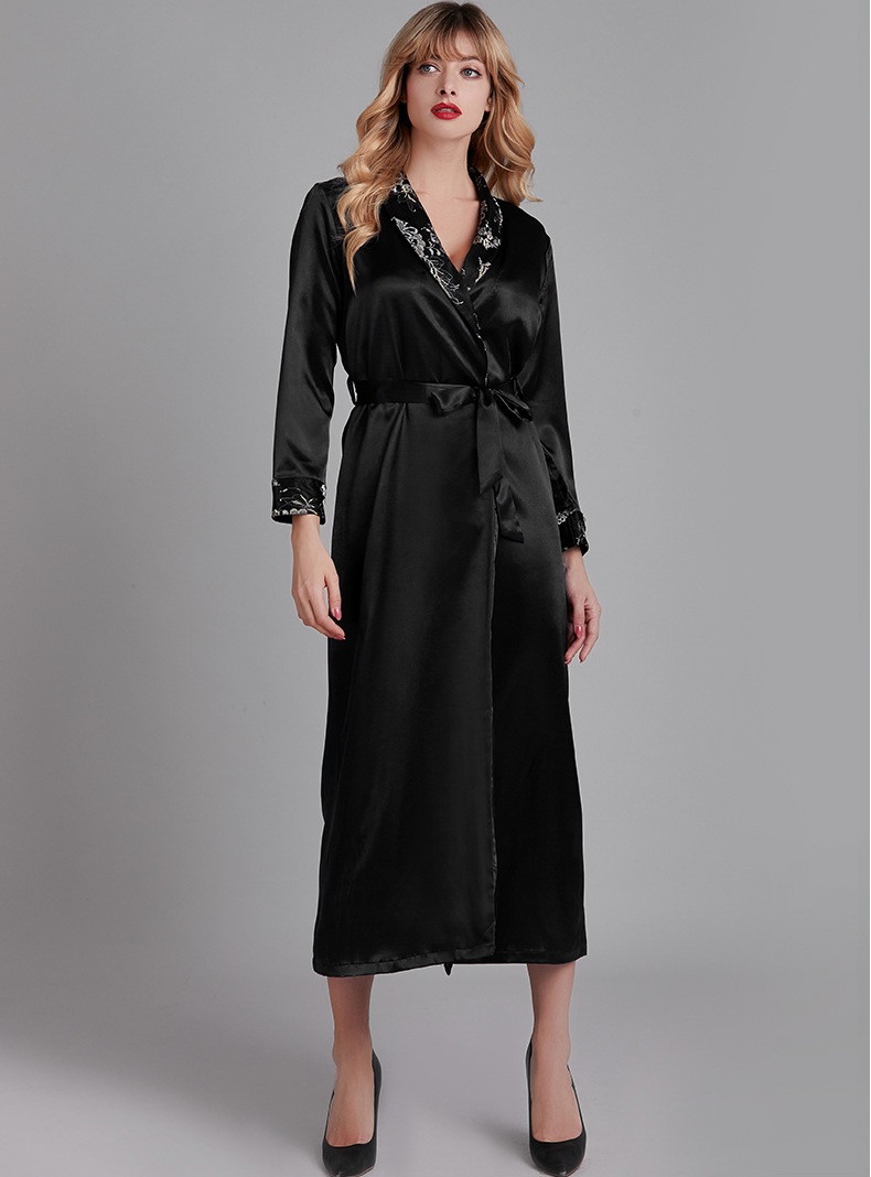 

Халат домашний женский Symphony Berni Fashion (M) Черный