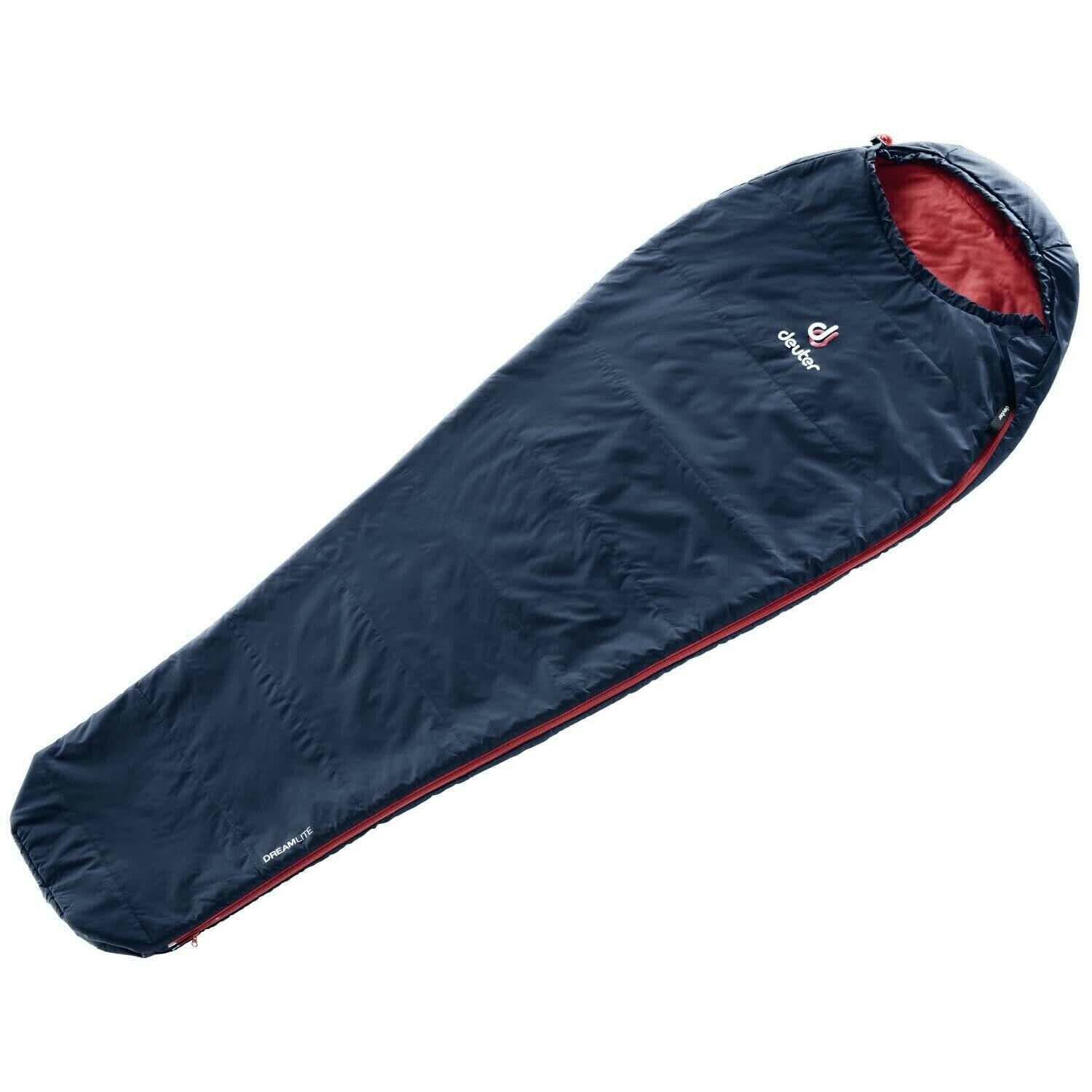 

Спальный мешок Deuter Dreamlite L navy-cranberry (3703119 3524 1)
