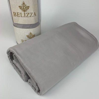 

Сатиновая простынь BELIZZA Светло-серый