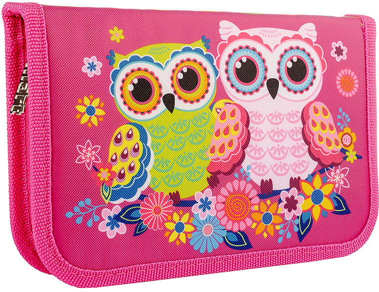 

Пенал твердый Smart HP-03 Owls одинарный с клапаном (532785)