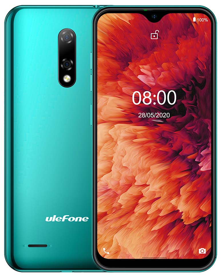 

Мобильный телефон Ulefone Note 8P 2/16GB Midnight Green