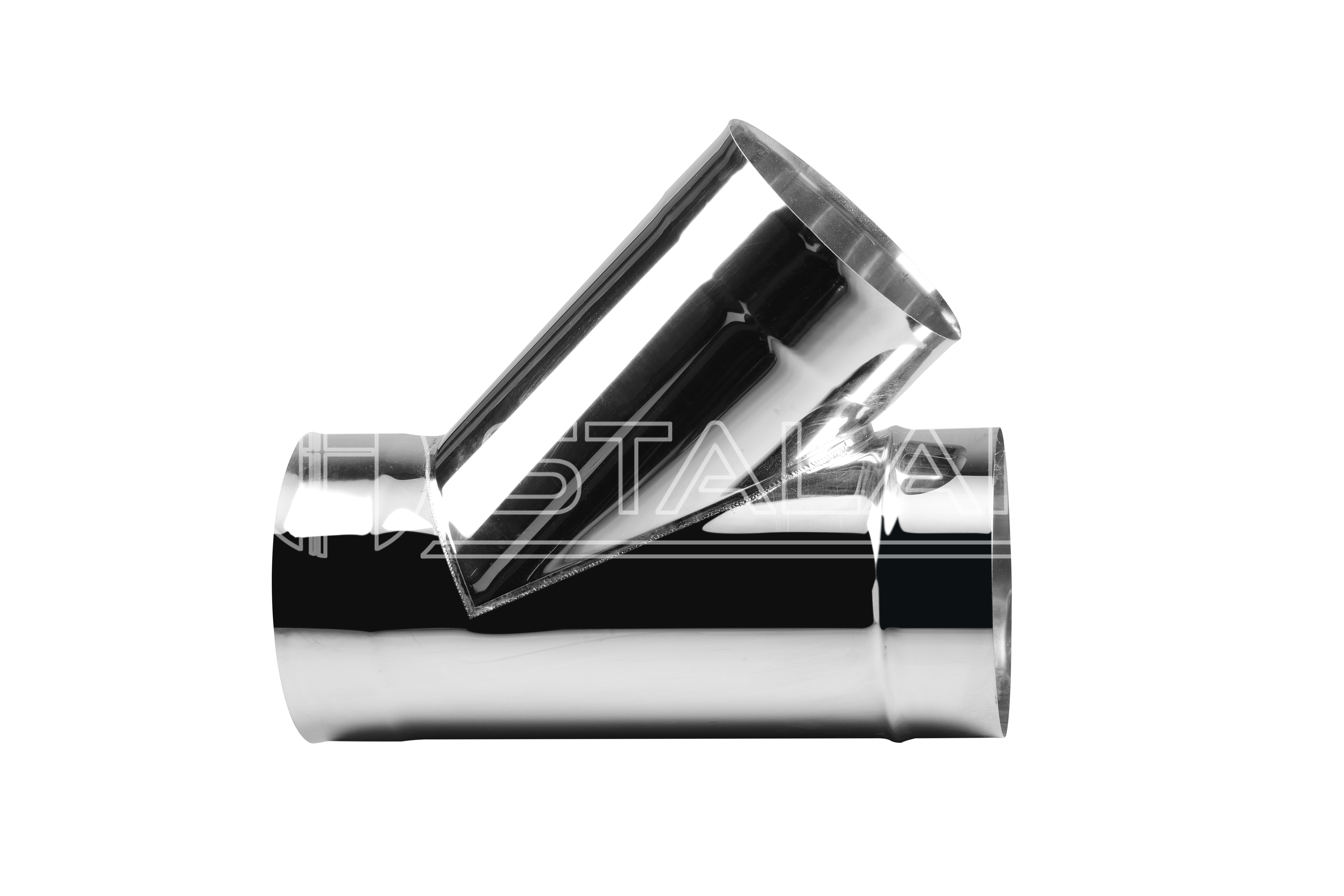 

Тройник одностенный 45° STALAR Standart mono AISI 304 диаметр Ø160 толщина 0,5 мм