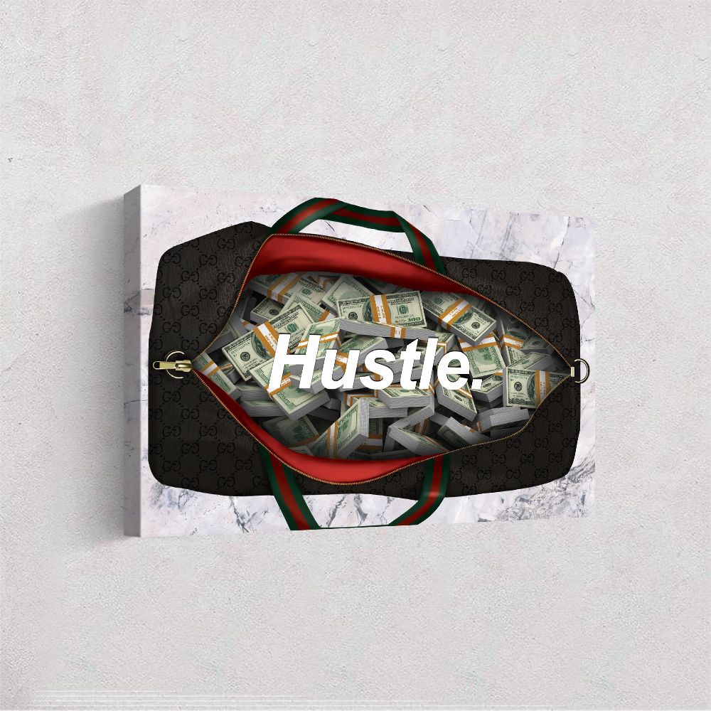

Мотивационная картина Canvass "Hustle" 60х45