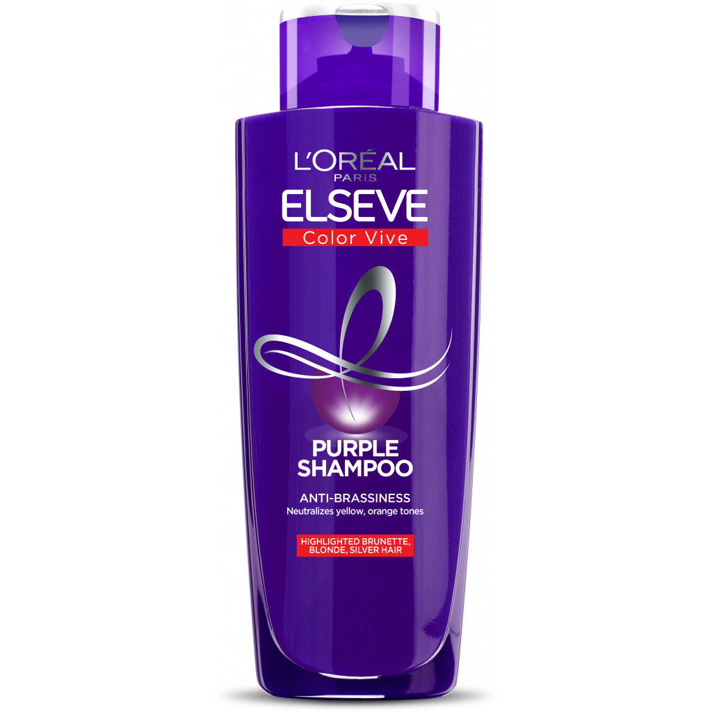 Шампунь Elseve Color Vive Purple для осветленных и мелир. волос 200 мл ...