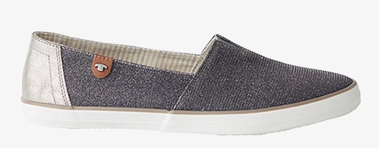 

Балетки Tom Tailor Slipper in Glitzer-Optics 38 серый 48906040070grey