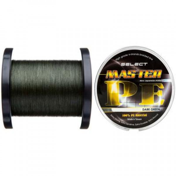 

Шнур Select Master PE 1000m 0.08мм 11кг (1870.01.85)