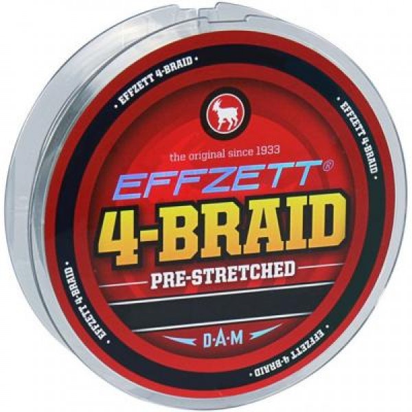 

Шнур DAM Effzett 4-BRAID 125м 0,20мм 9,9кг/22Lb (moss green) (52681)