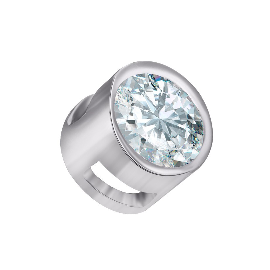 

Серебряный подвес HARMONY c30278 бел c30278
