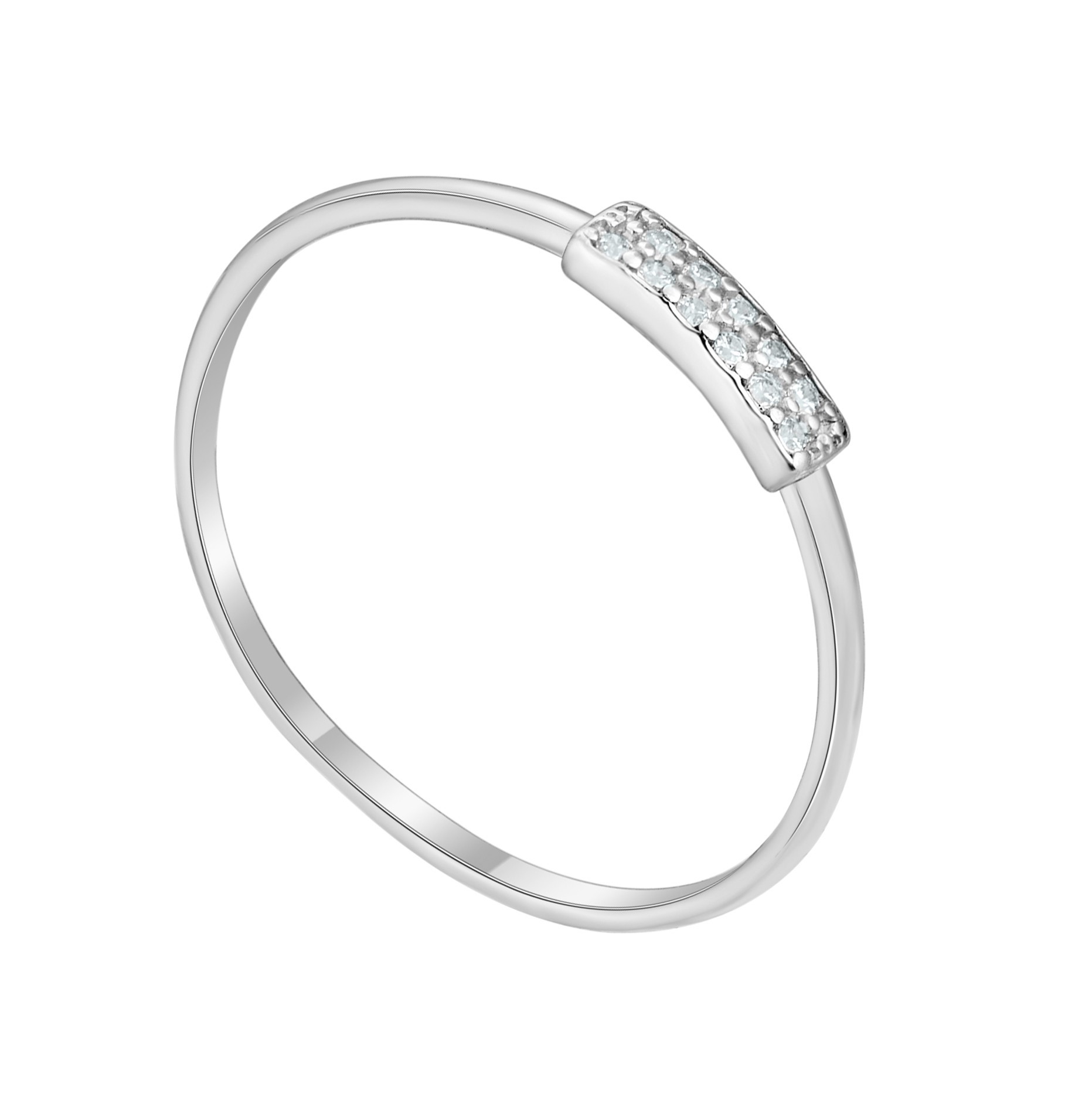 

Серебряное кольцо HARMONY с00399 17 бел.
