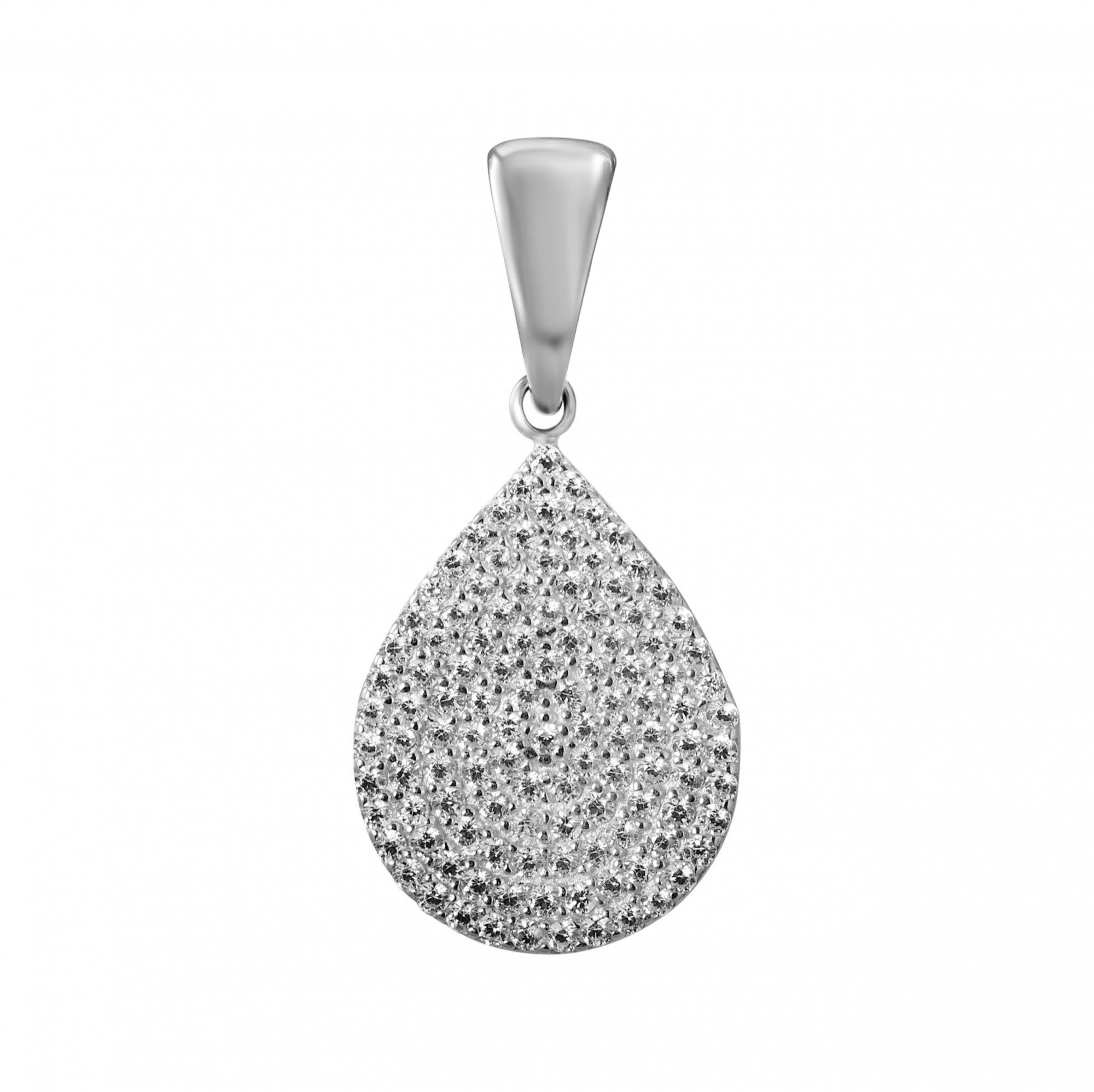 

Серебряный подвес HARMONY c30274 бел c30274