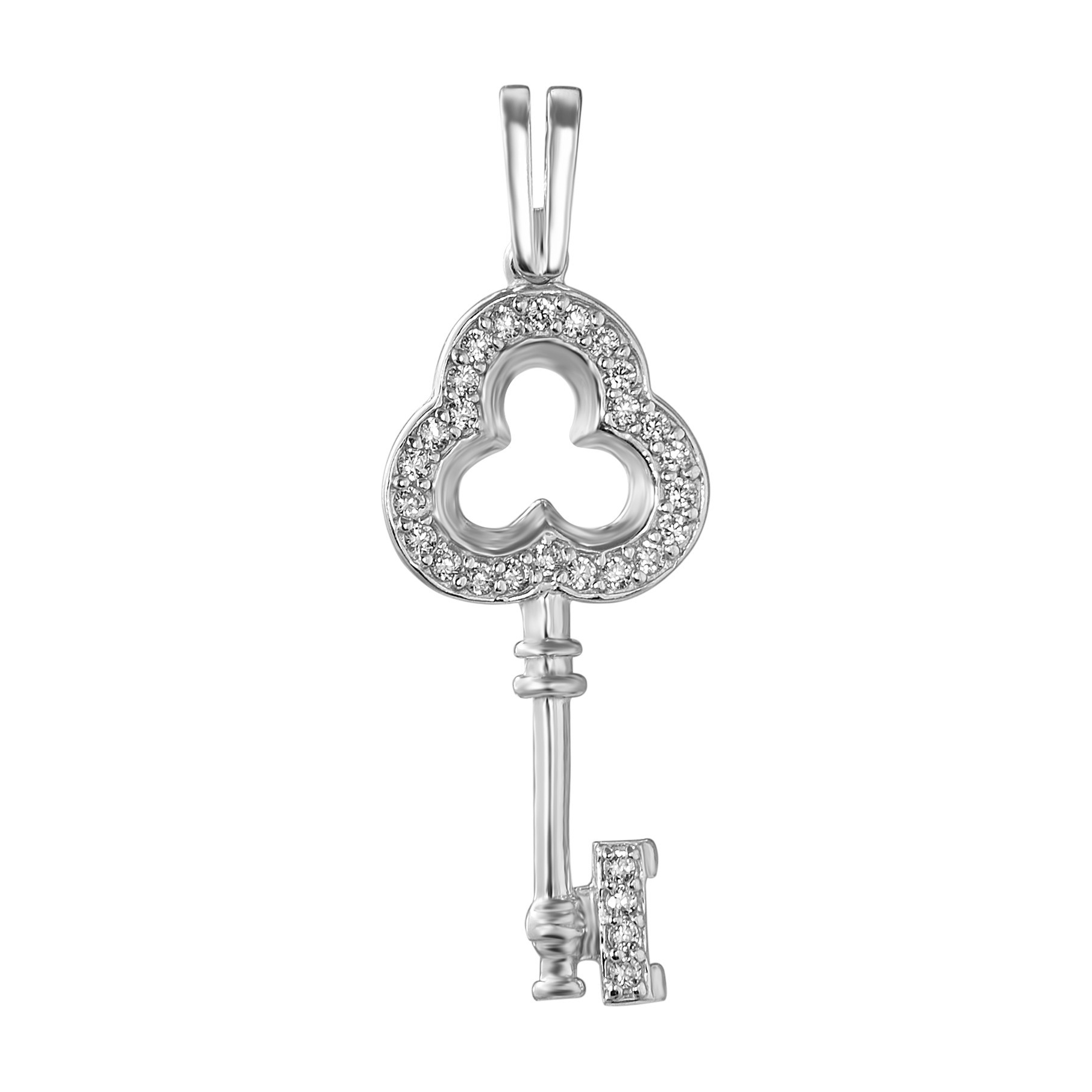 

Серебряный подвес HARMONY c30293 бел c30293
